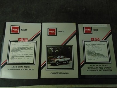 TGMC1500  1988 Owners Manual