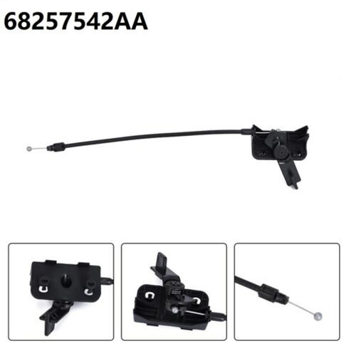 Best Hood Catch Secondary Release Cable for JEEP Compass 17 21 Easy to Install - Picture 3 of 12