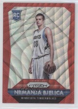 2015-16 Panini Prizm Rookies Ruby Wave Prizm 262/350 Nemanja Bjelica #350 8f4