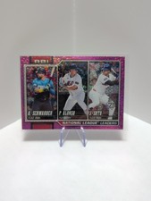2026 Topps Pink Sparkle - League Leaders Juan Soto, Pete Alonso, Schwarber #11