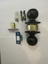 Door knob, Entry Doorknobs Lock with Keys, for Front Door, Exterior and Interior