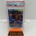 2024 Topps Finest  Bo Nix  Finesse X-Fractor PSA 10 Gem Mint  Broncos SP RC