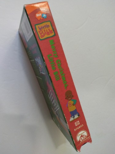 MOLD, UNTESTED Nickelodeon Jr. Merry Christmas Little Bill Cosby VHS PROMOTIONAL - Picture 7 of 9
