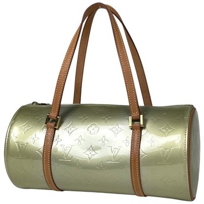 Louis Vuitton Bedford Cylindrical Shoulder Bag Enamel Hand Bag Monogram Vern...