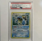 Pokémon Blastoise Secret Wonders Holo Rare 2/132 PSA 8 Card English 2007
