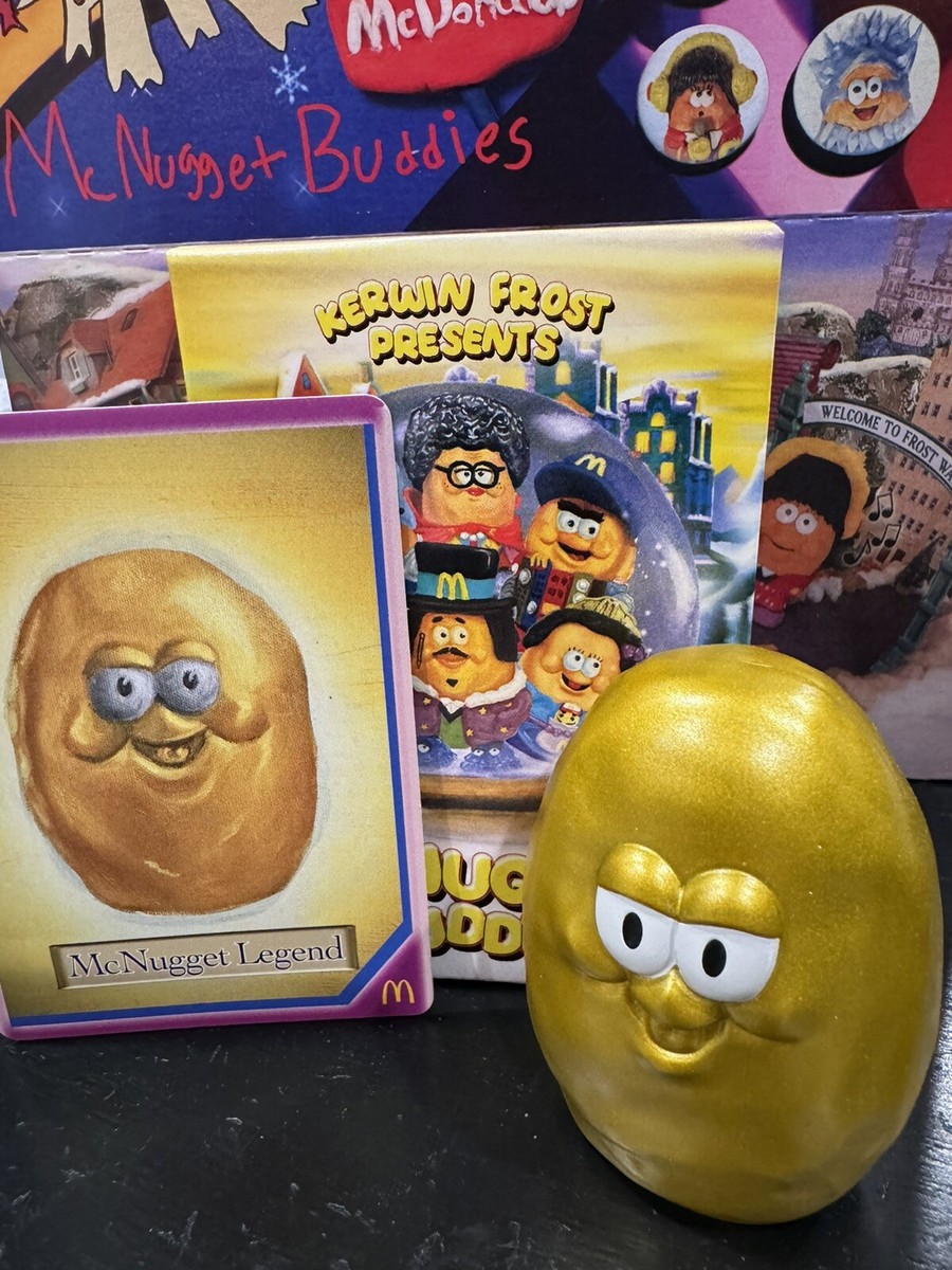 2023 McDonalds Kerwin Frost McNugget Buddies Golden Nugget Toy