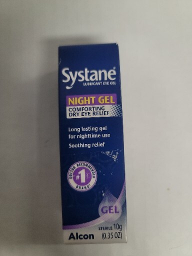 Systane Lubricant Eye Gel, Nighttime, 0.35-Ounces *SEALED* 11/23