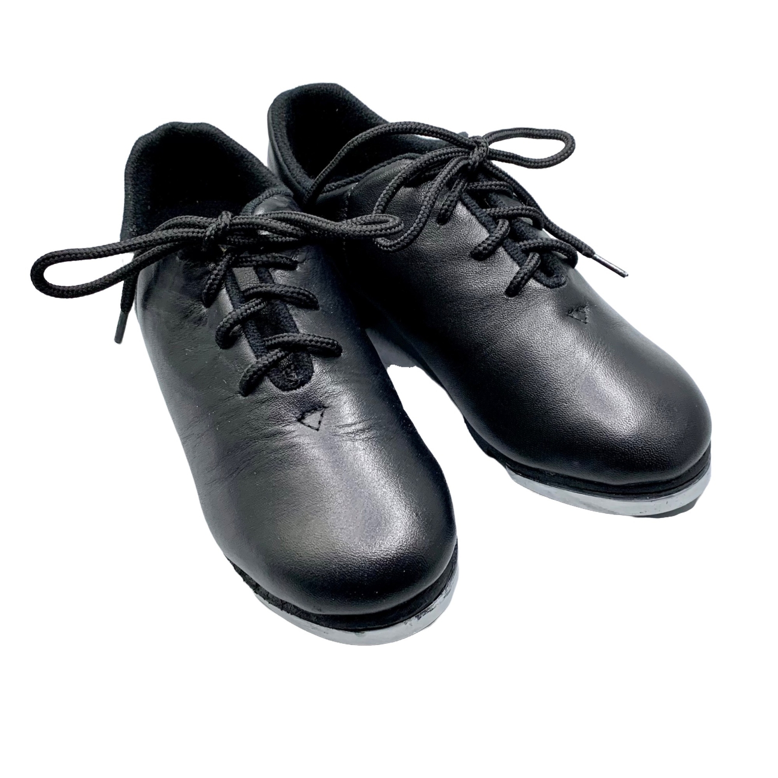 SAOLA Scarpe Jazz Tap nuove adolescenti suola spaccata nere Oxford da donna taglia 4 classe danza