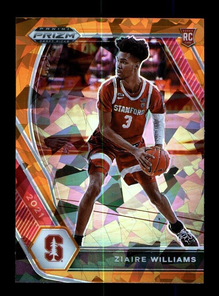 2021 PRIZM DRAFT #15 ZIAIRE WILLIAMS ORANGE CRACKED ICE 2021 PRIZM DRAFT #15 ZIAIRE WILLIAMS ORANGE CRACKED ICE