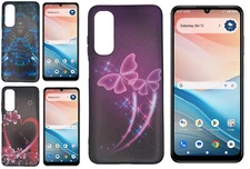 Tempered Glass / Slim Flexible TPU Cover Phone Case For AT&T Verge SL219A