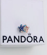 New 100% Authentic PANDORA 925 Ale Colorful Enamel Starfish Mini Charm 793817C01