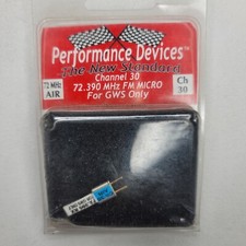 72Mhz Air Micro Receiver Crystal Channel 30 PDV4001030 72.390 GWS only