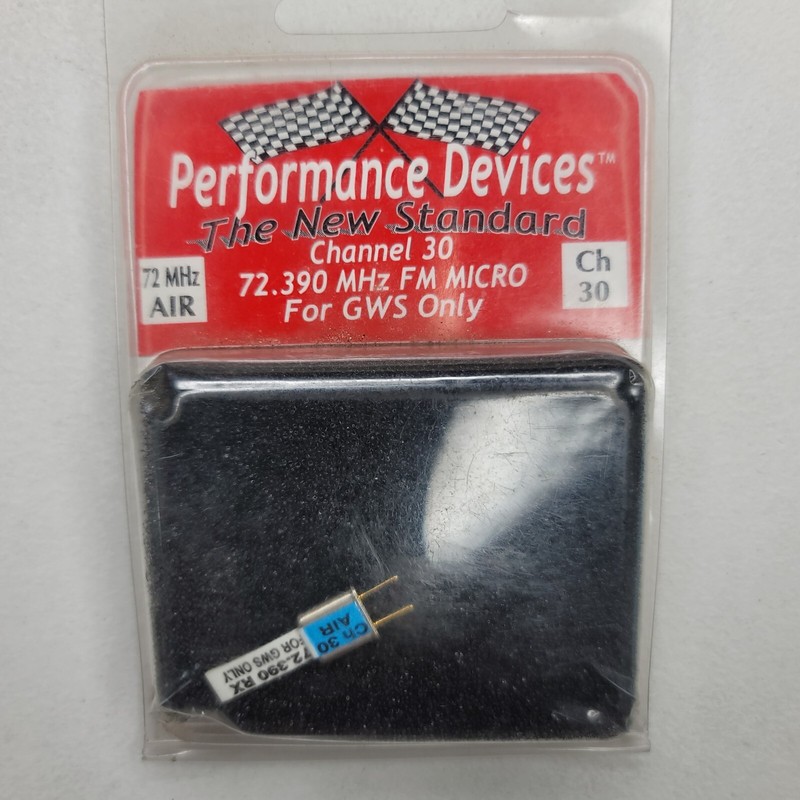 72Mhz Air Micro Receiver Crystal Channel 30 PDV4001030 72.390 GWS ONLY