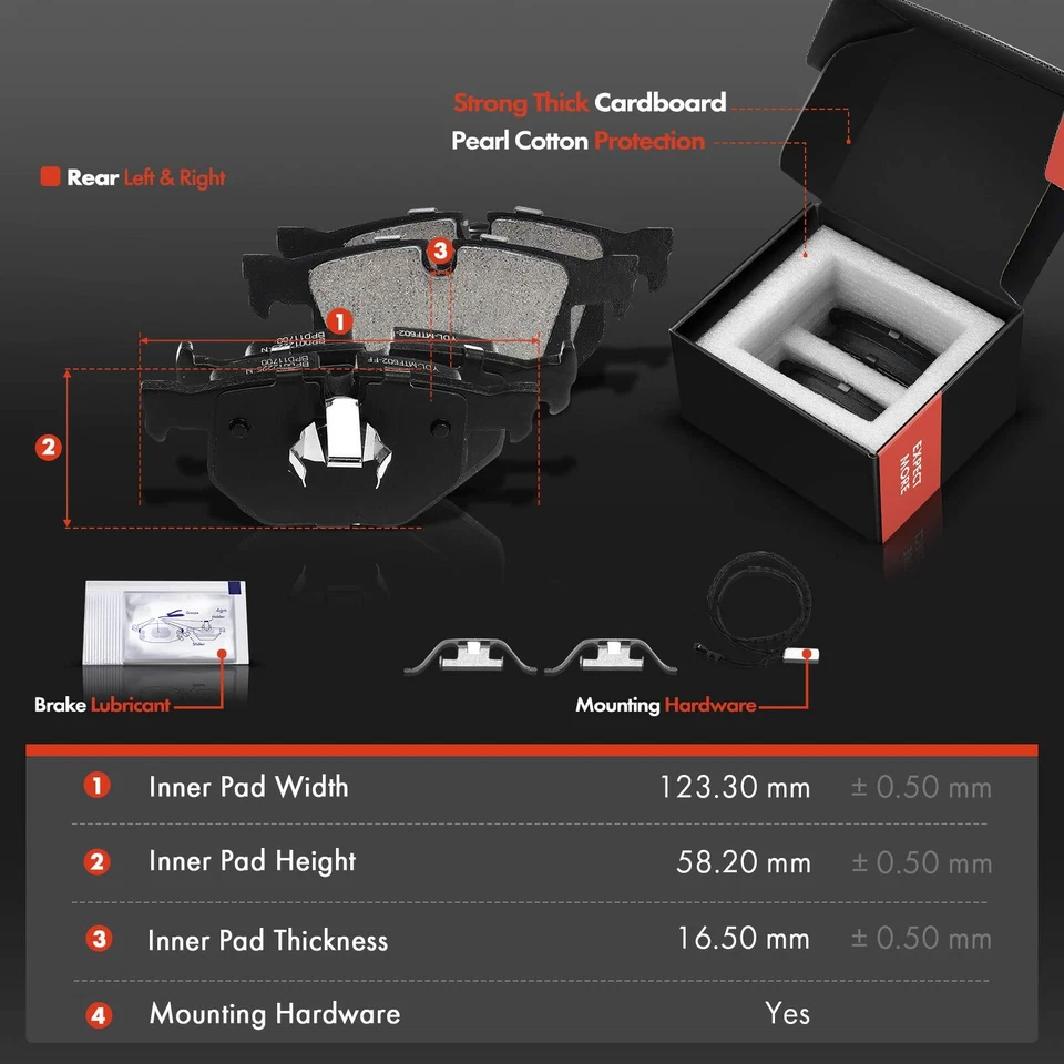 Rotores de freno perforados y pastillas de cerámica para BMW E92 335d 335i 335is delanteros y traseros Foto 4 de 4