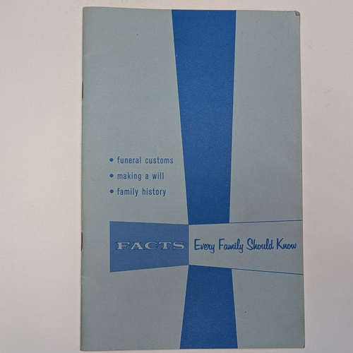 c1950s Facts Every Family Should Know Funeral Customs Making Will