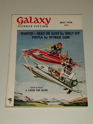 GALAXY SCIENCE MAGAZINE MAY 1956 SCI-FI PULP