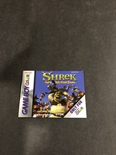 shrek fairy tale freakdown gameboy color Manual Only