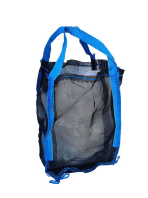 6x Mini Holzbag Woodbag BigBag 45x45x65cm Premium Brennholz Holz Big Bag