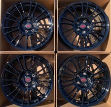 18 Oem Subaru Impreza Wrx Sti Forged Bbs Black Wheels Rims Factory Stock Oem 