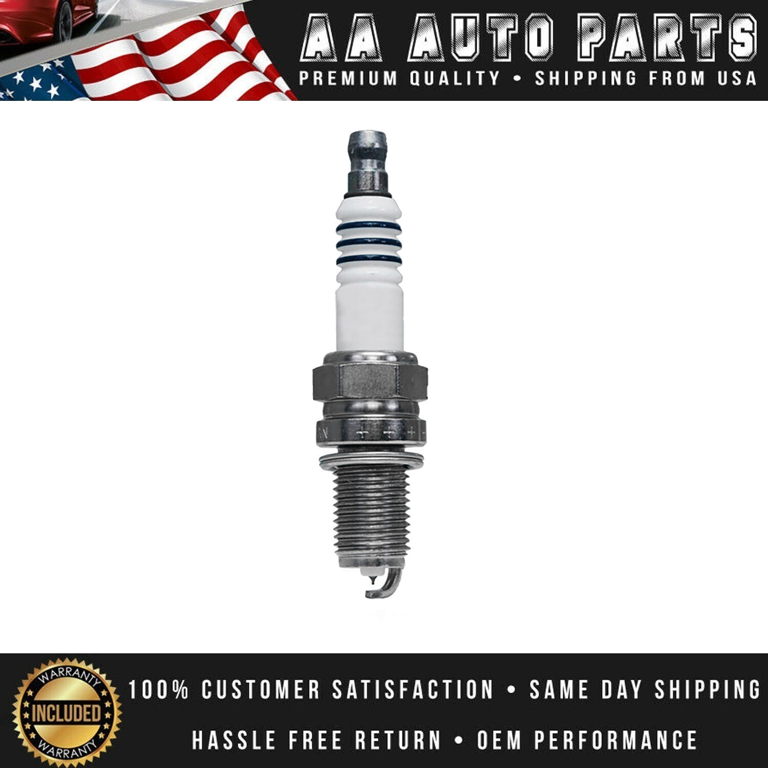 8 Ignition Coil & 8 Iridium Spark Plug for 03-06 Porsche Cayenne V8 4.5L