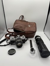 Minolta SR-1s with case and lens