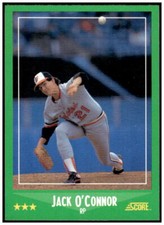 1988 Score #434 Jack O'Connor NM