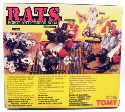 R.A.T.S. Robot Anti Terror Squad - Starshooter - Tomy - Imagen 2 de 5