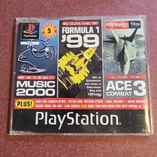 ebay® Auktion 226491876537 | OPSM PS1 Demo 55. SCED 01829. UK PAL. F1 99, Music 2000, Ace Combat 3. Thumbnail of ebay® auction 226491876537 | OPSM PS1 Demo 55. SCED 01829. UK PAL. F1 99, Music 2000, Ace Combat 3.