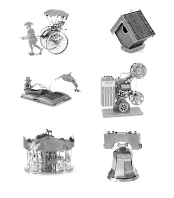 Metal Earth Fascinations Miscellaneous 3D Metall Puzzle, mehrere Angebote