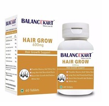 Hair Growth Vitamins For Men Anti Hair Loss Pills. Regrow Hair  Beard 60Caps
