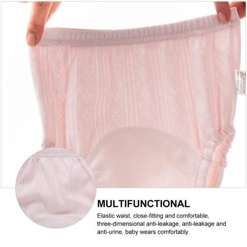 Waterproof Diaper Pants Baby Cotton Underwear Toddler Potty Underwear - Imagen 8 de 12