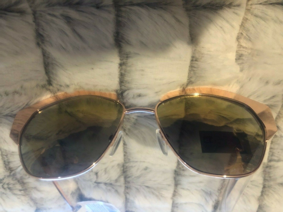 Joe’s Jeans Cat Eye Rose Gold Metallic Sunglasses NEW Joe main image 2