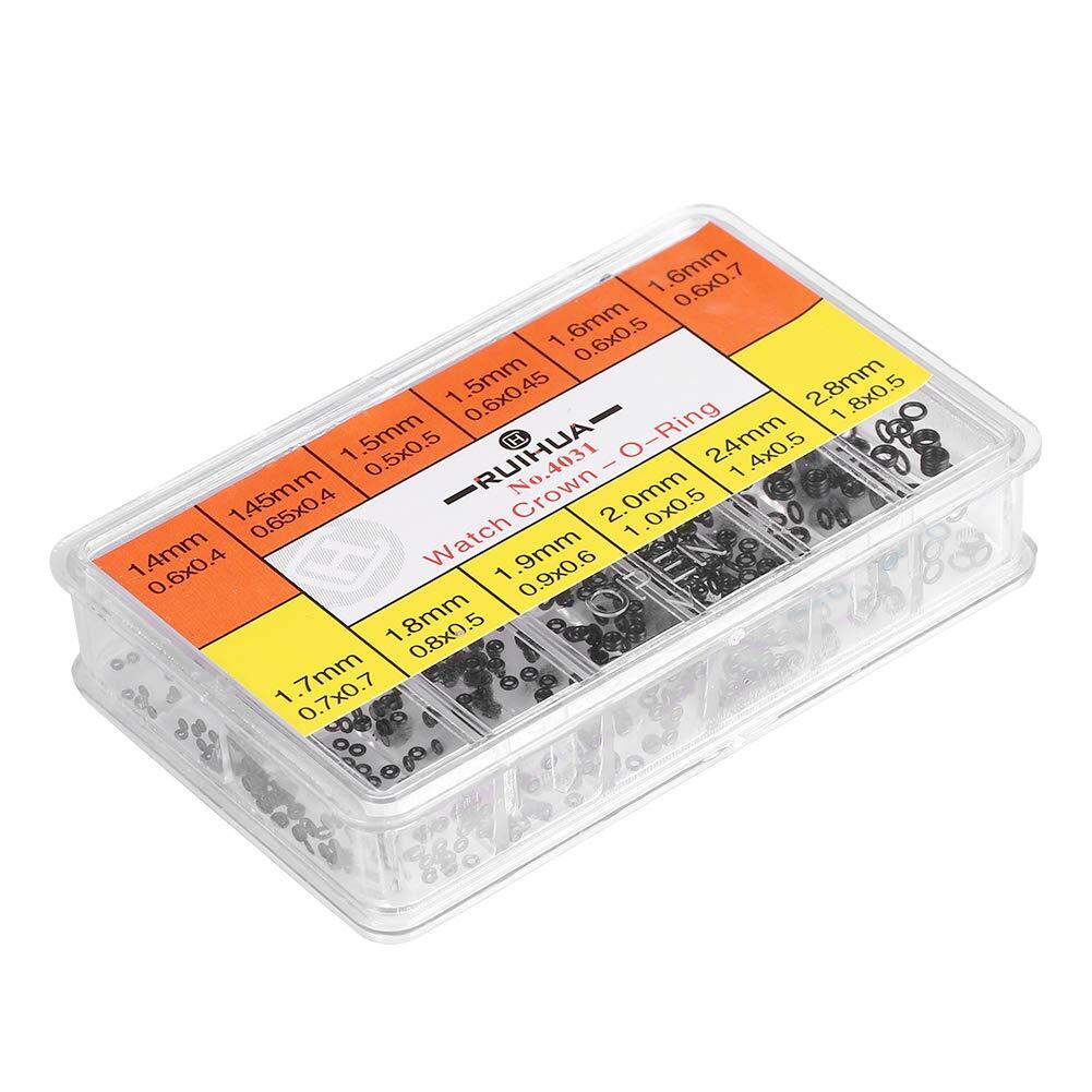 Waterproof Rubber O-Ring Seals for Watch Crown Repair and Replacement-image