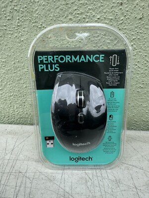 Logitech Precision Pro Wireless Mouse Black 910-005767 NEW Opened