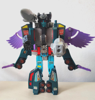 original vintage DOUBLEDEALER G1 TRANSFORMERS Wheelie 21 cm HASBRO 1984 Rarity