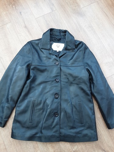 Hidepark Ladies Leather Jacket Size XL in Black - Style Louise New with Tags - Picture 4 of 7