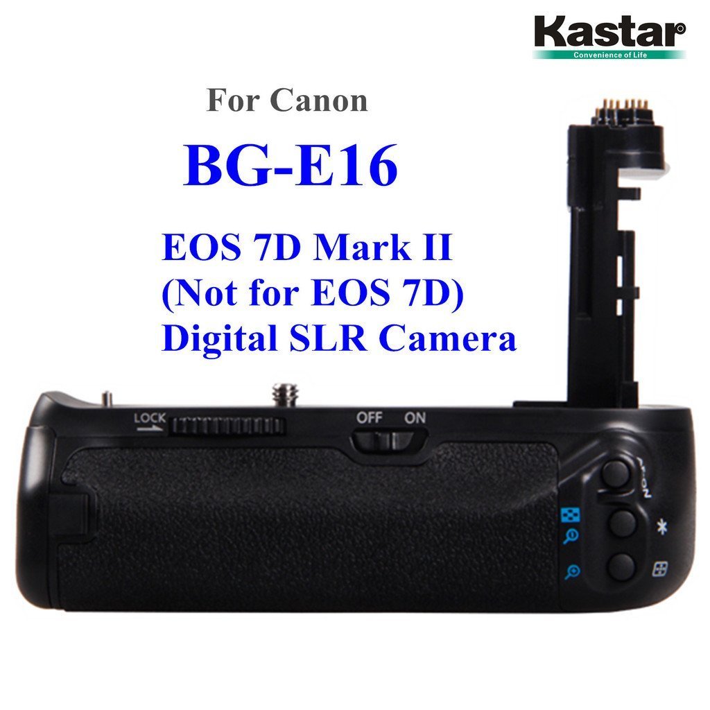 Kastar Battery Grip Combo for Canon EOS 7D Mark II Digital SLR