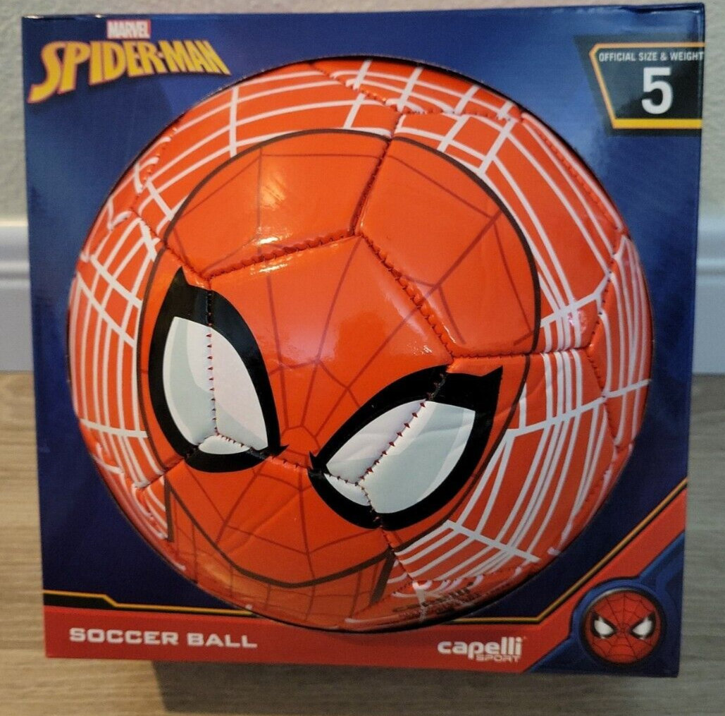 New Capelli Marvel Avengers SpiderMan Official Soccer Ball Football