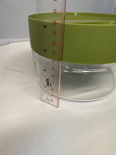 Pyrex Vintage Glass Storage Container With Avocado Green Lid See And Store - Picture 3 of 5