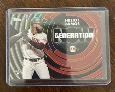 2022 Topps Update Heliot Ramos RC #GN-70 Generation Now Black SP Parallel /299