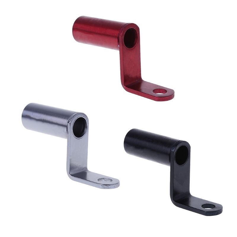 Motorcycle Rearview Mirror Mount Extender Bracket Clamp Cellphone Holder Lever