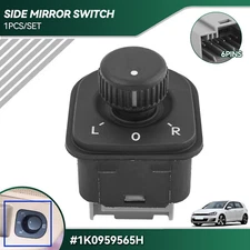 For VW Golf MK5 MK6 Passat B6 Tiguan Side Mirror Control Switch Knob #1K0959565F
