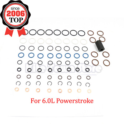 Oil Rail Leak Repair Kit & Tool Orings Injector Seal For Ford 6.0L Powerstroke