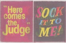 LAUGH IN Sock it to Me / Here Comes the Judge 1960's VARI-VUE Lenticular Flicker
