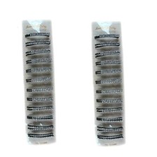 24pcs Rhinestone Crystal Metal Bobby Pin Hair Clip Updo Braid Accessories Lots