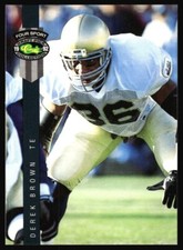 1992 Classic Four Sport Derek Brown #81