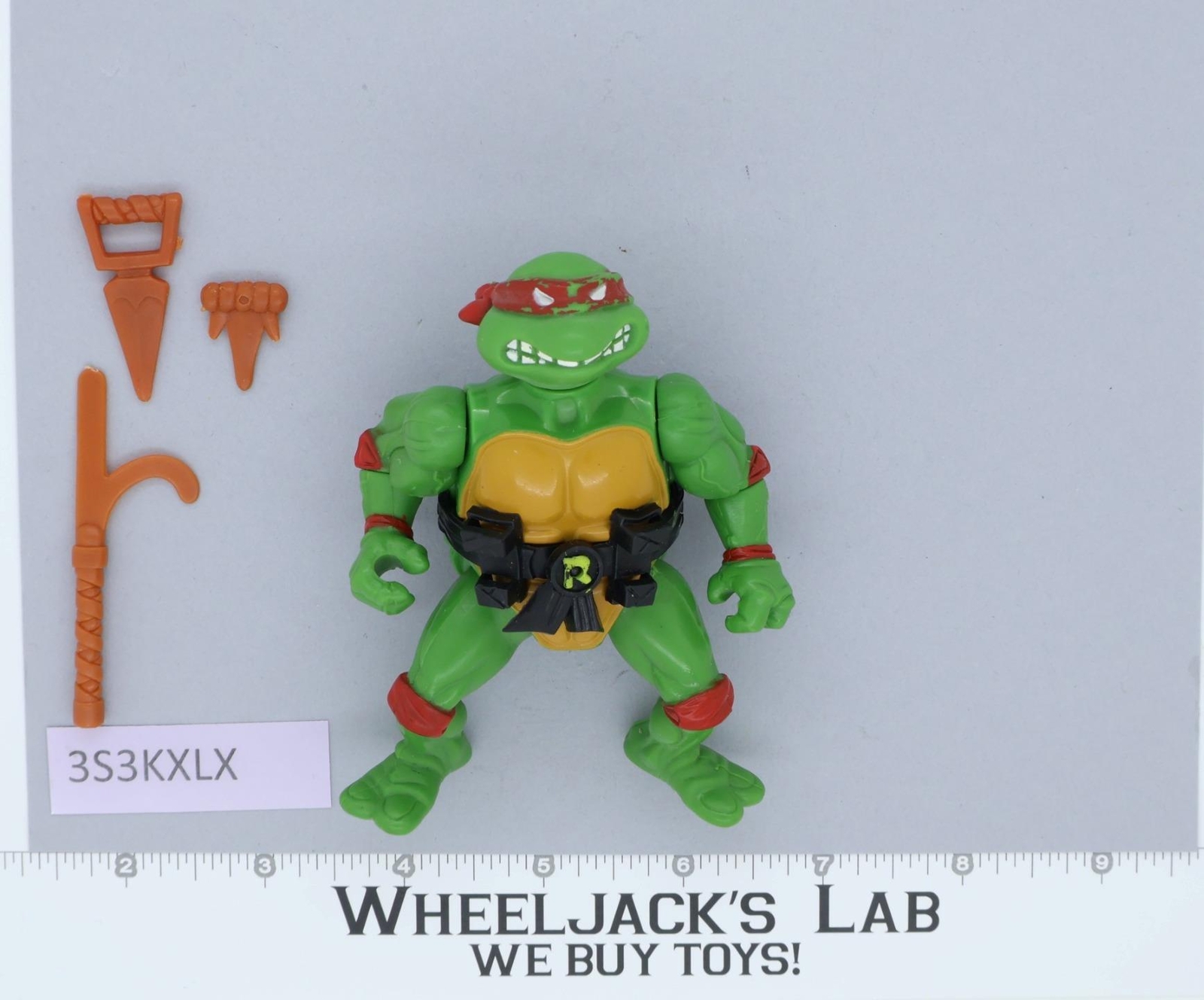Raphael HARD HEAD Teenage Mutant Ninja Turtles TMNT 1988 Playmates