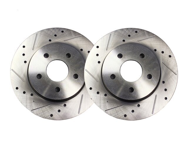 Rear Brake Rotor Set For 99-06 Subaru Baja Legacy Outback Base Sport ...