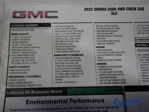 GMC Sierra 2500 Pickup 2020-2022 Alternator 6.6L Diesel 13534127 G22183 - Picture 12 of 14