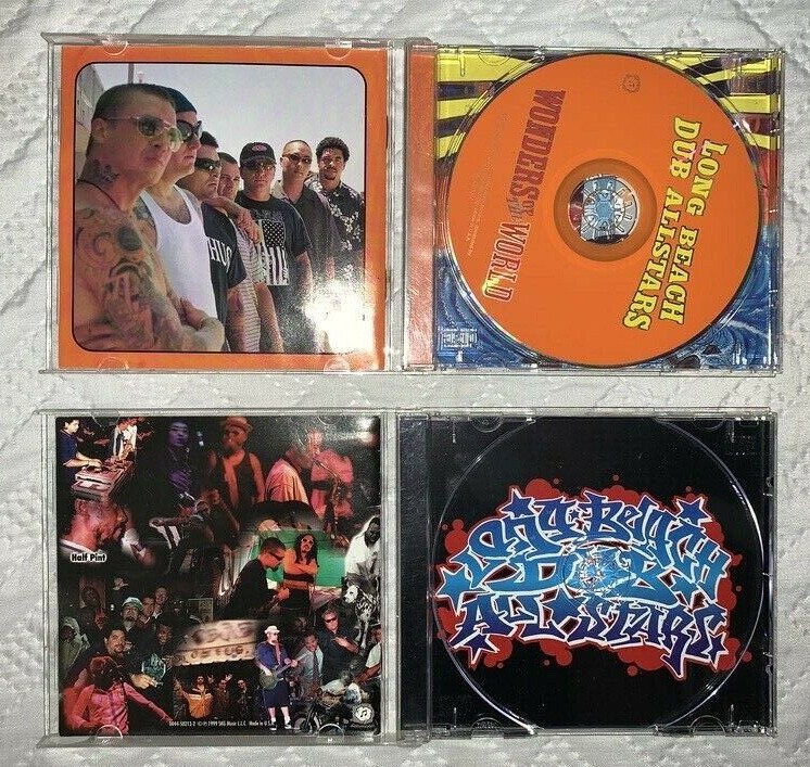 Long Beach Dub AllStars Wonders Of The World CD & Right Back Case